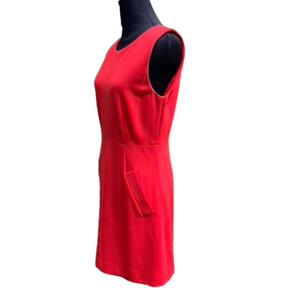 Diane Von Furstenberg DVF Capreena Mini Sleeveless Dress Red Size 8 - Picture 2 of 6